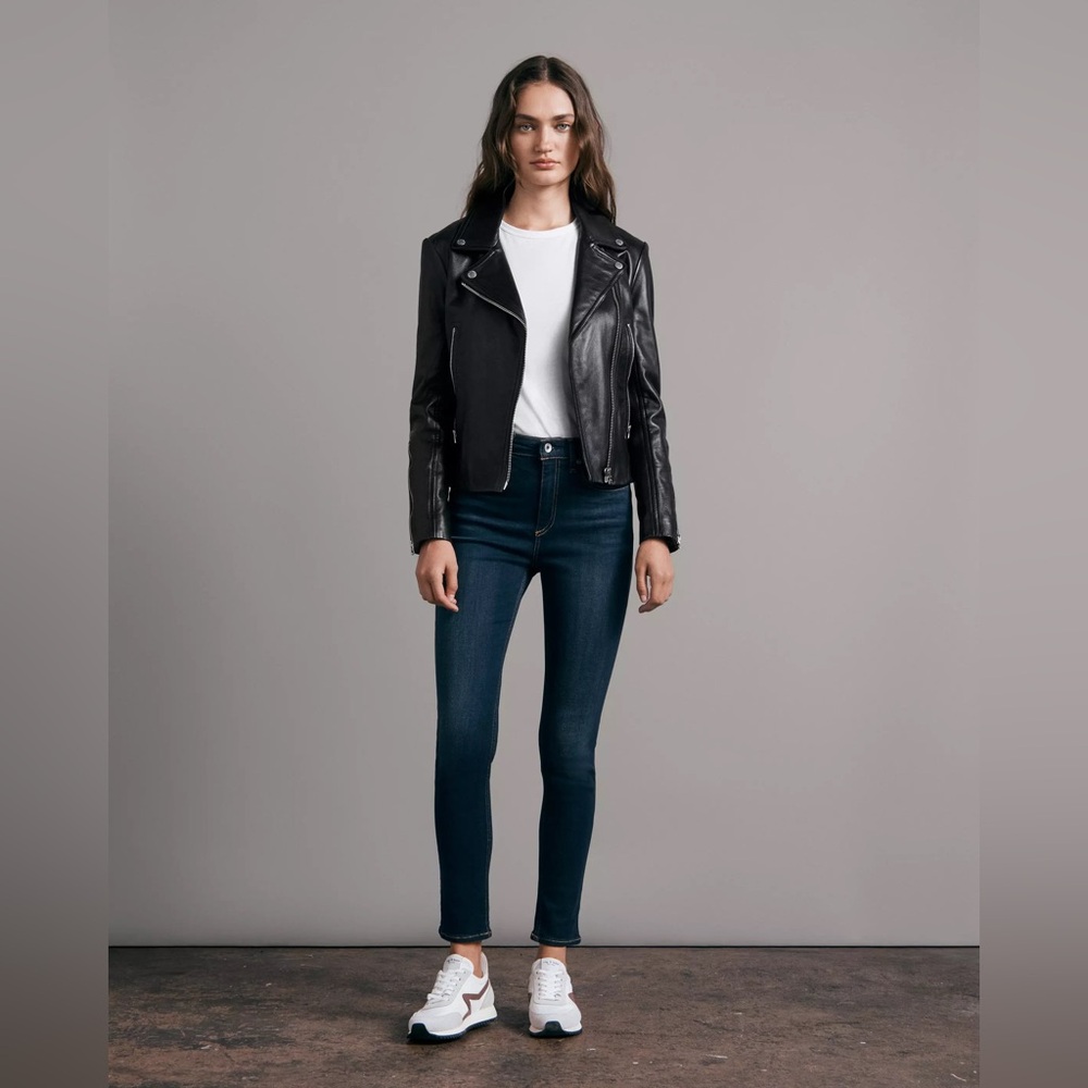 Rag & Bone high rise Skinny Jeans CIN KNGSBURY Blue Size 25